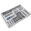 INOV8 Pre-Cut Decal Sheet