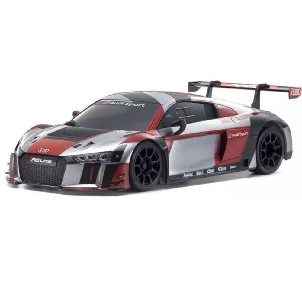 Kyosho MINI-Z MR-04 RWD Readyset w/Audi R8 LMS 2016 Body (Grey/Red)