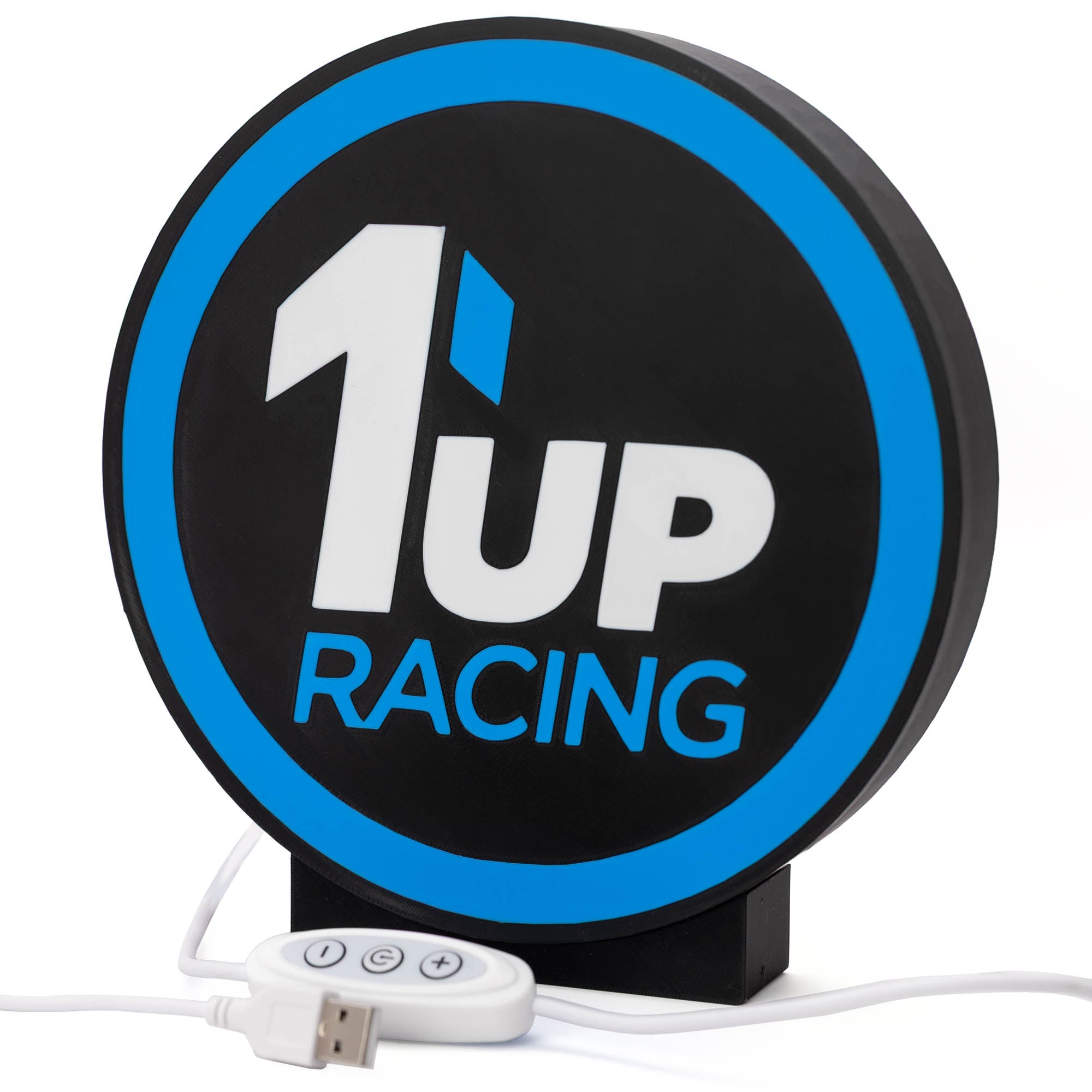 1up Racing Logo LED Light Box