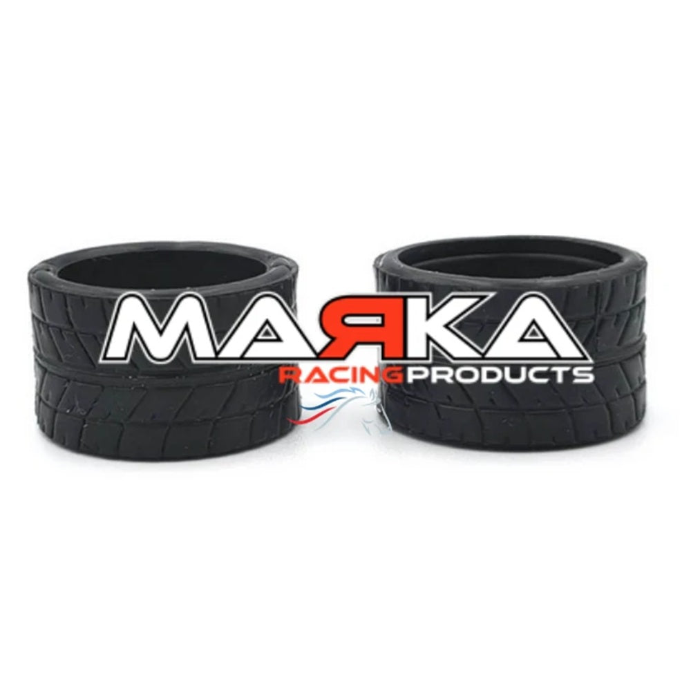 Marka V1 Mini-Z RCP Rubber Rear Radial Tire 14mm
