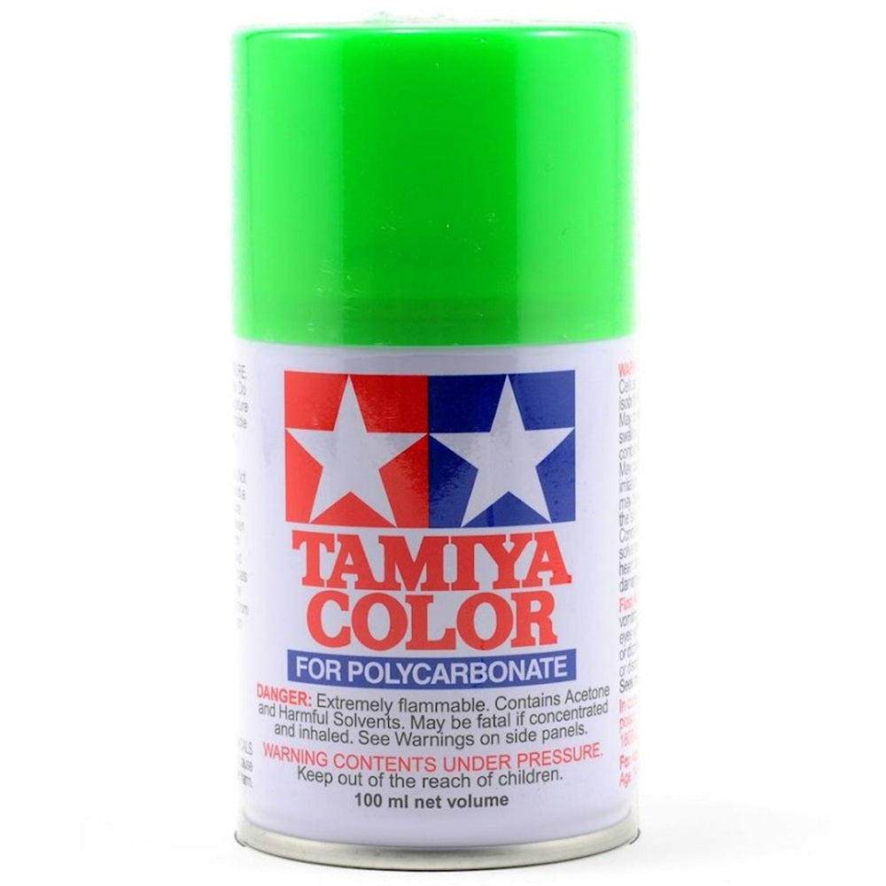 Tamiya PS-28 Fluorescent Green Lexan Spray Paint (100ml)