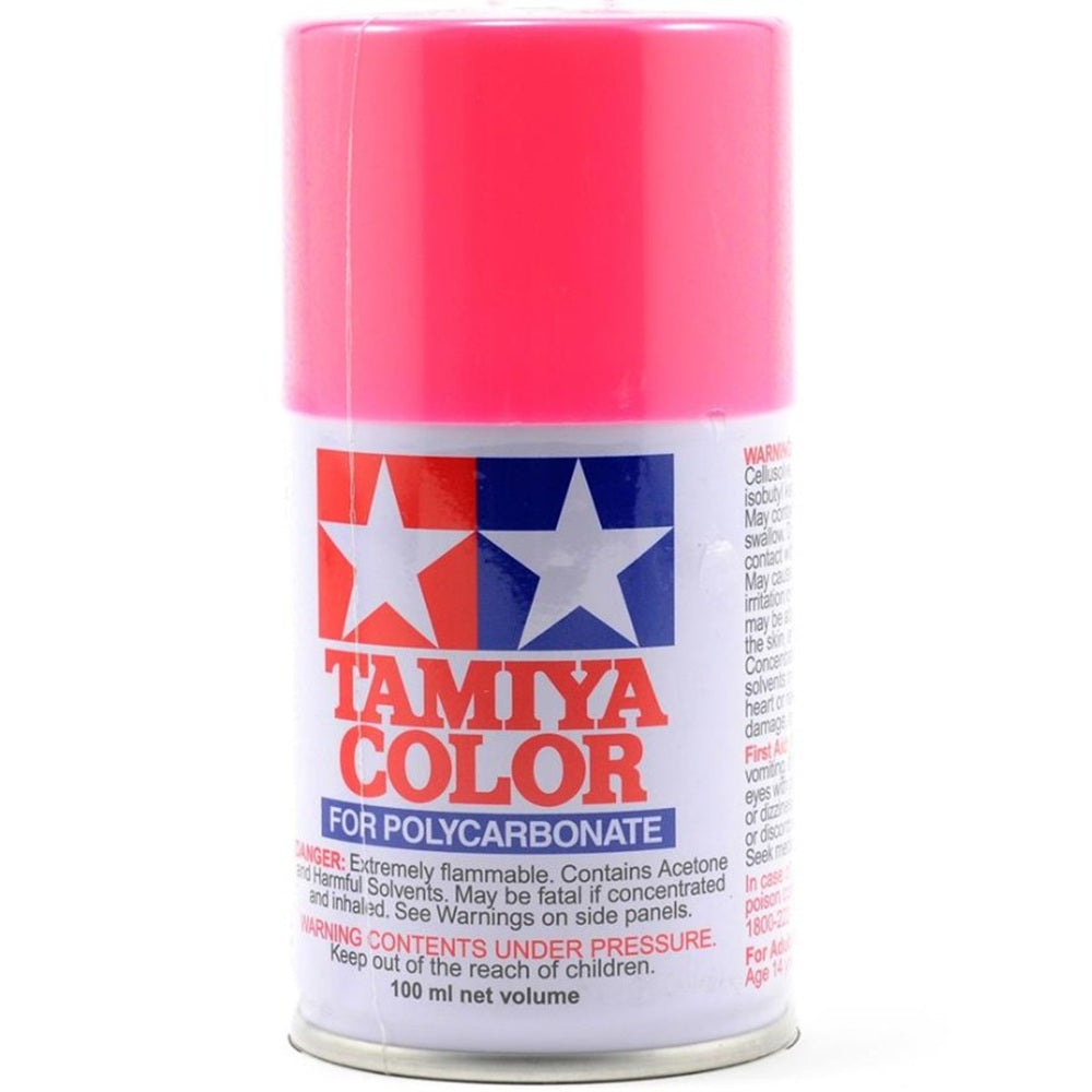 Tamiya PS-29 Fluorescent Pink Lexan Spray Paint (100ml)