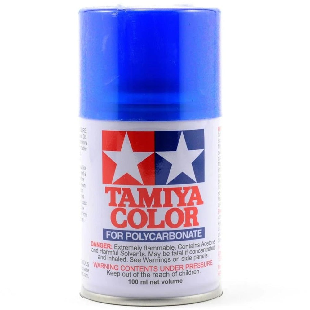 Tamiya PS-38 Translucent Blue Lexan Spray Paint (100ml)