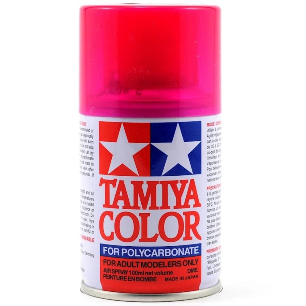Tamiya PS-40 Translucent Pink Lexan Spray Paint (100ml)
