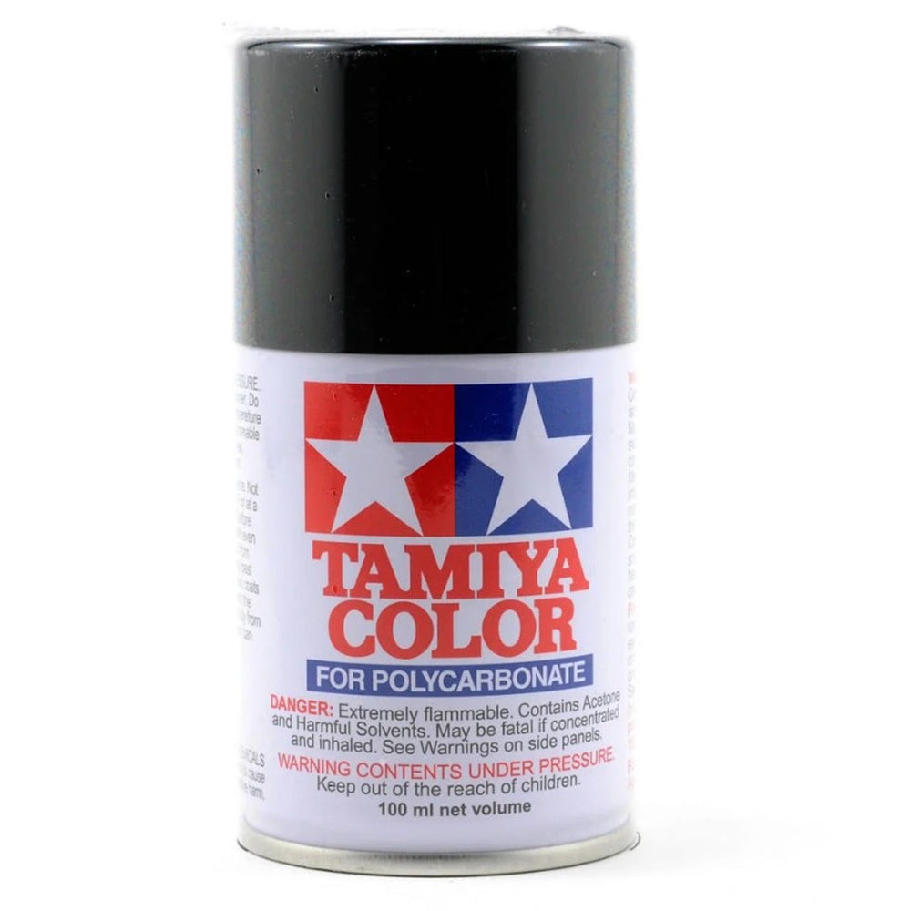 Tamiya PS-5 Black Lexan Spray Paint (100ml)