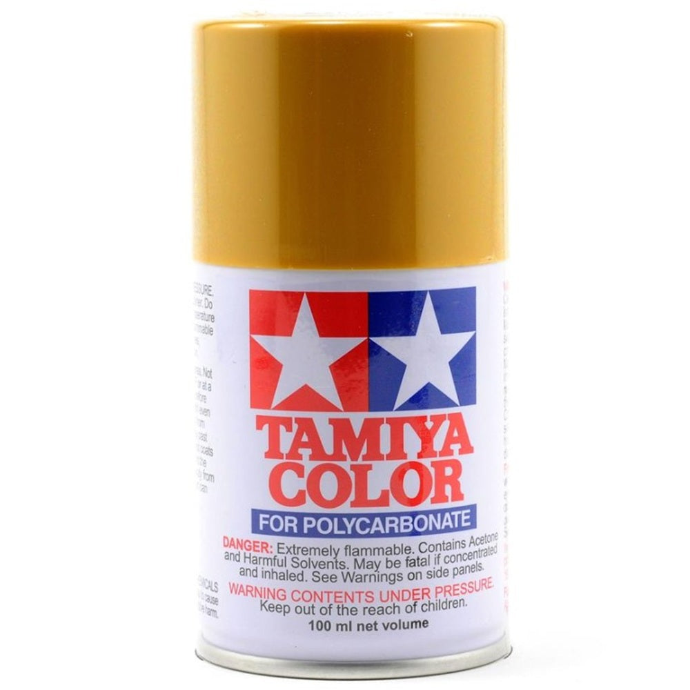 Tamiya PS-56 Mustard Yellow Lexan Spray Paint (100ml)
