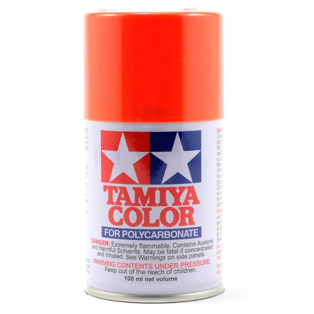 Tamiya PS-7 Orange Lexan Spray Paint (100ml)