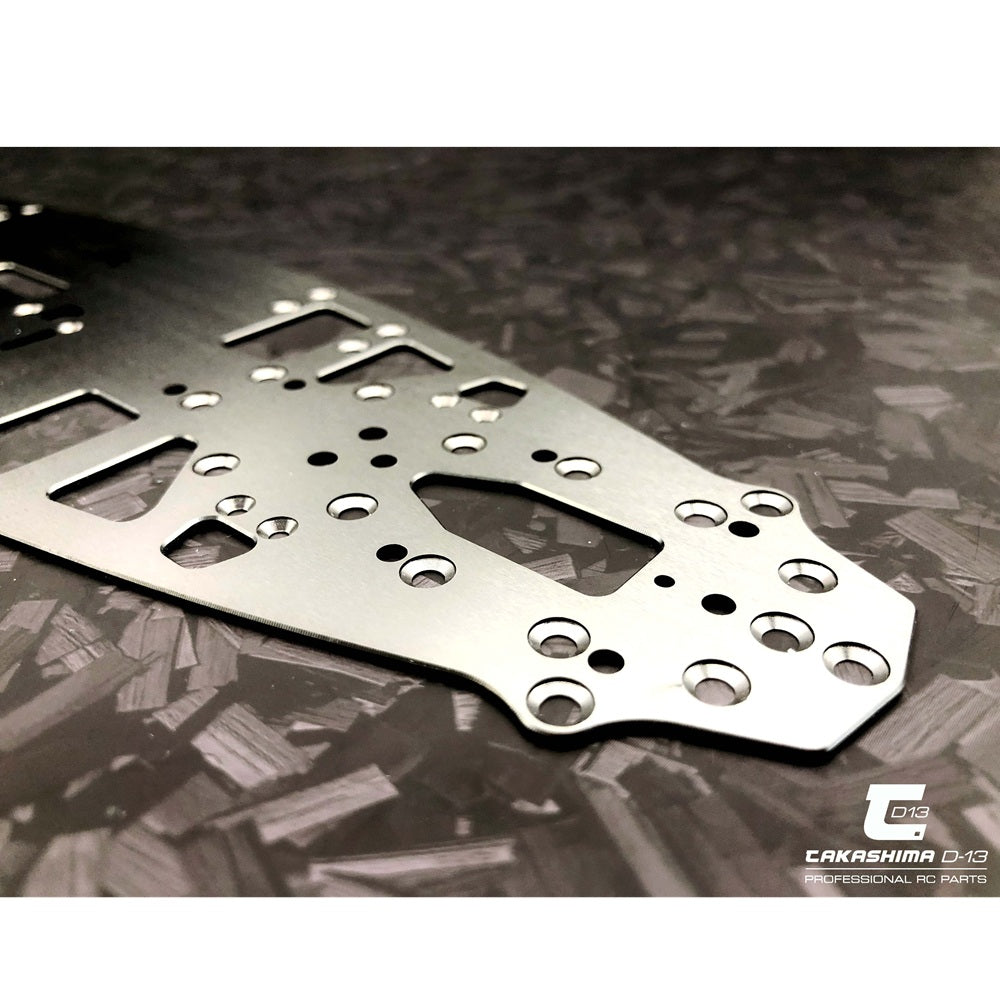 TD13 1.2mm Steel Chassis for the Mugen MTC3