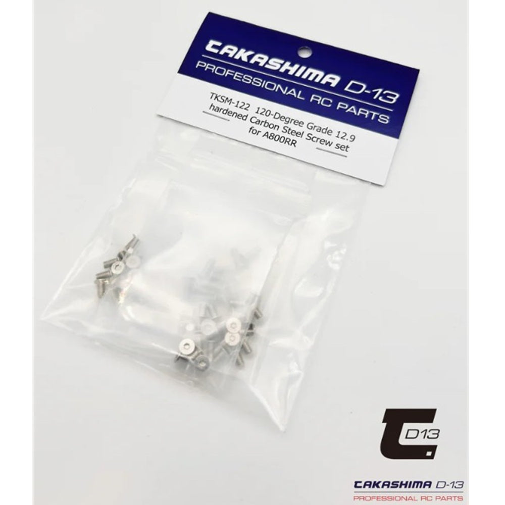 TD13 120-Degree Grade 12.9 hardened Carbon Steel Screw set for A800RR
