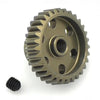 Arrowmax Hard Anodized 7075 Aluminum Pinion Gears - 48 Pitch