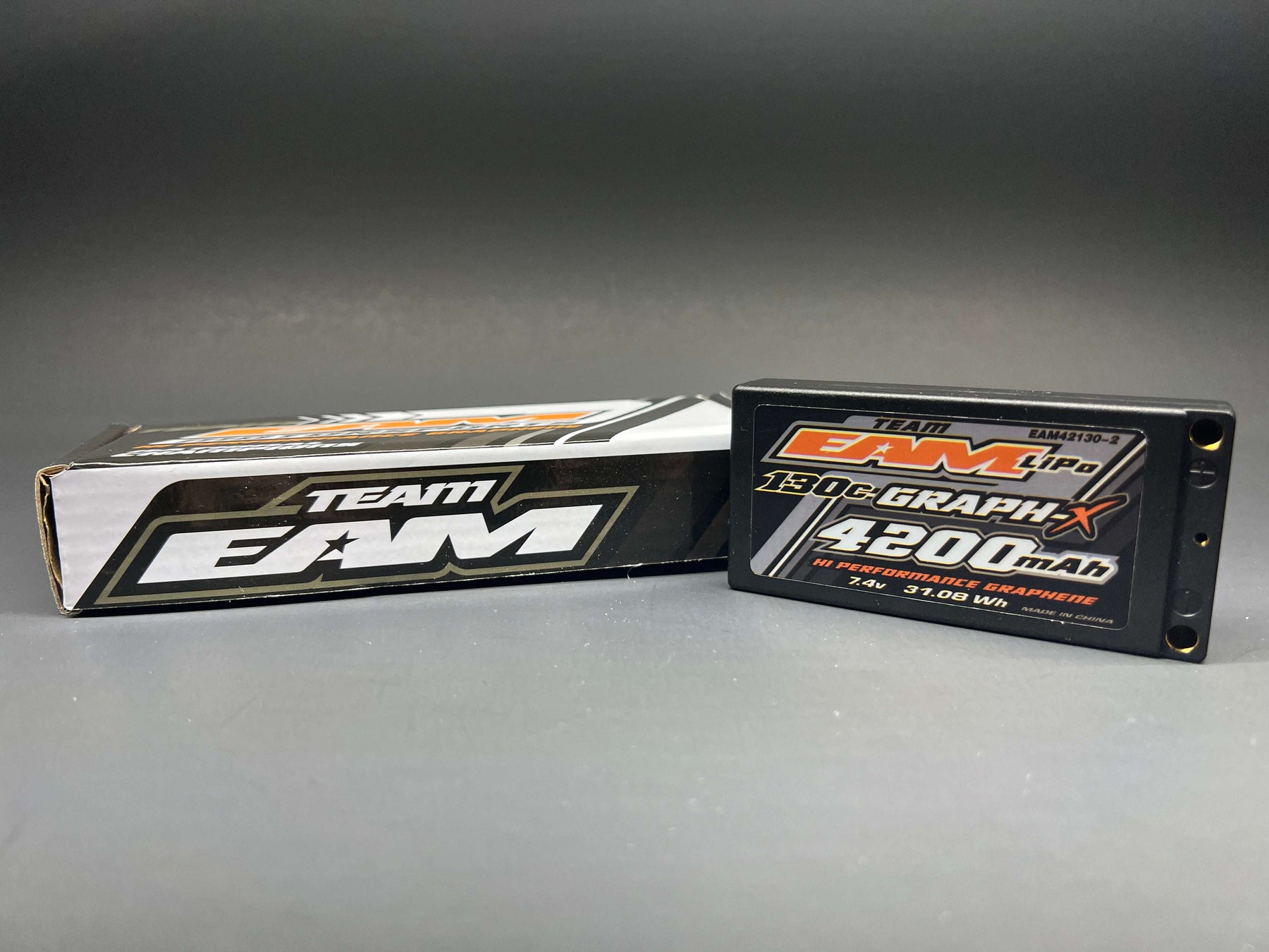 Team EAM 4200mAh 130c 2S Lipo Battery - ULCG Shorty