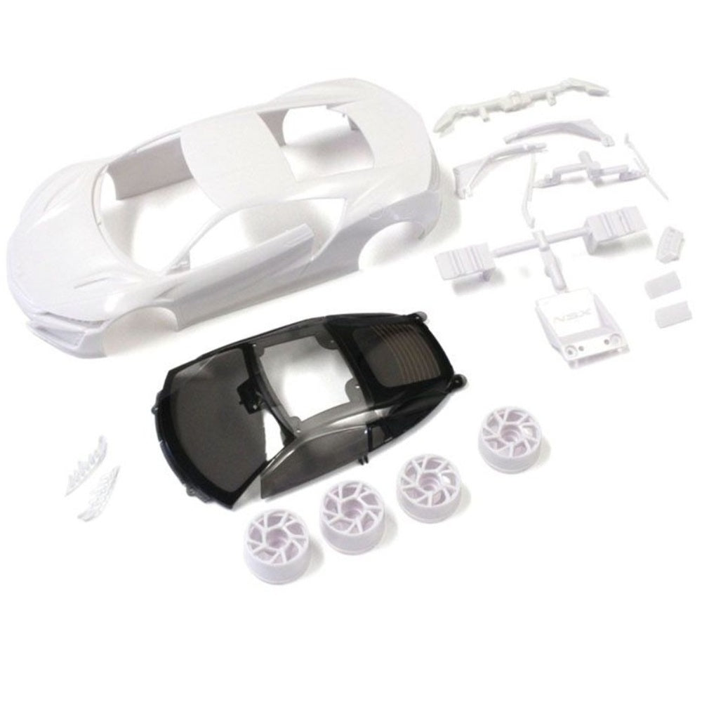 Kyosho Honda NSX White body set w/wheel