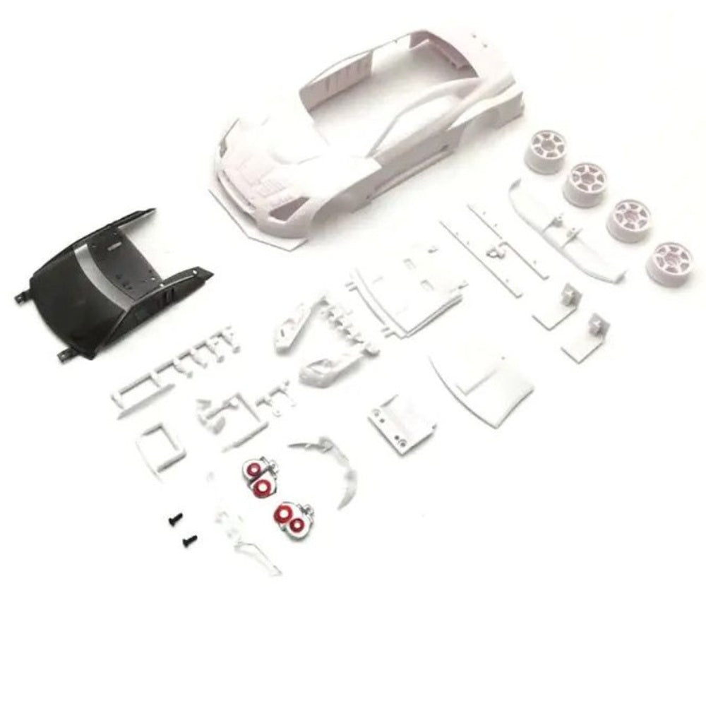 Kyosho NISSAN GT-R GT500 2008 White body set w/wheel