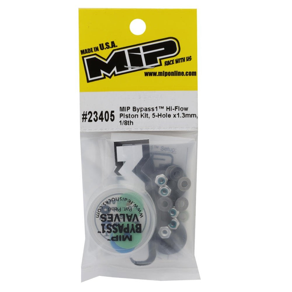 MIP 1/8 Bypass1 Hi-Flow Piston Kit (4) (5-Hole x 1.3mm)