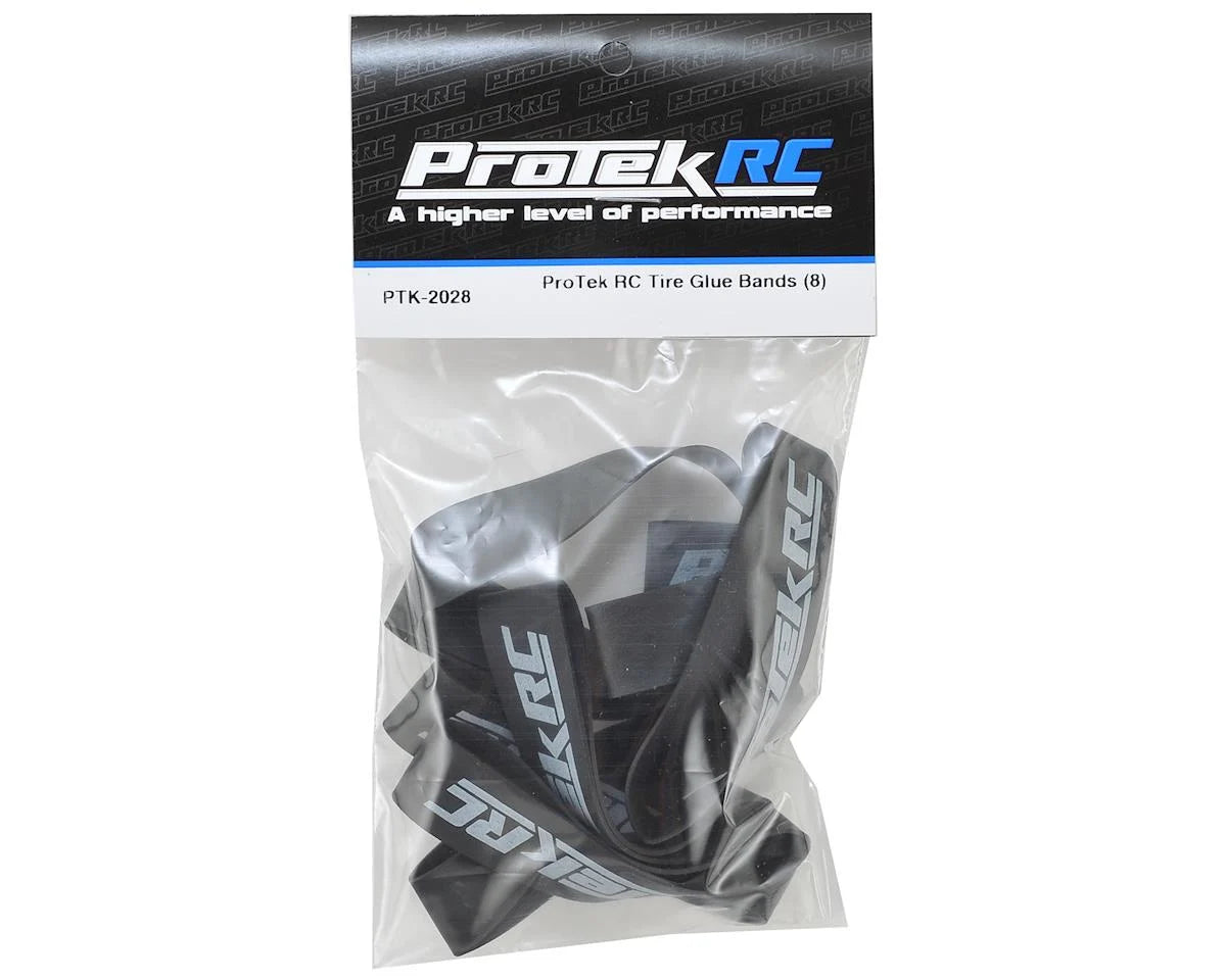 ProTek RC Tire Glue Bands - 8pcs
