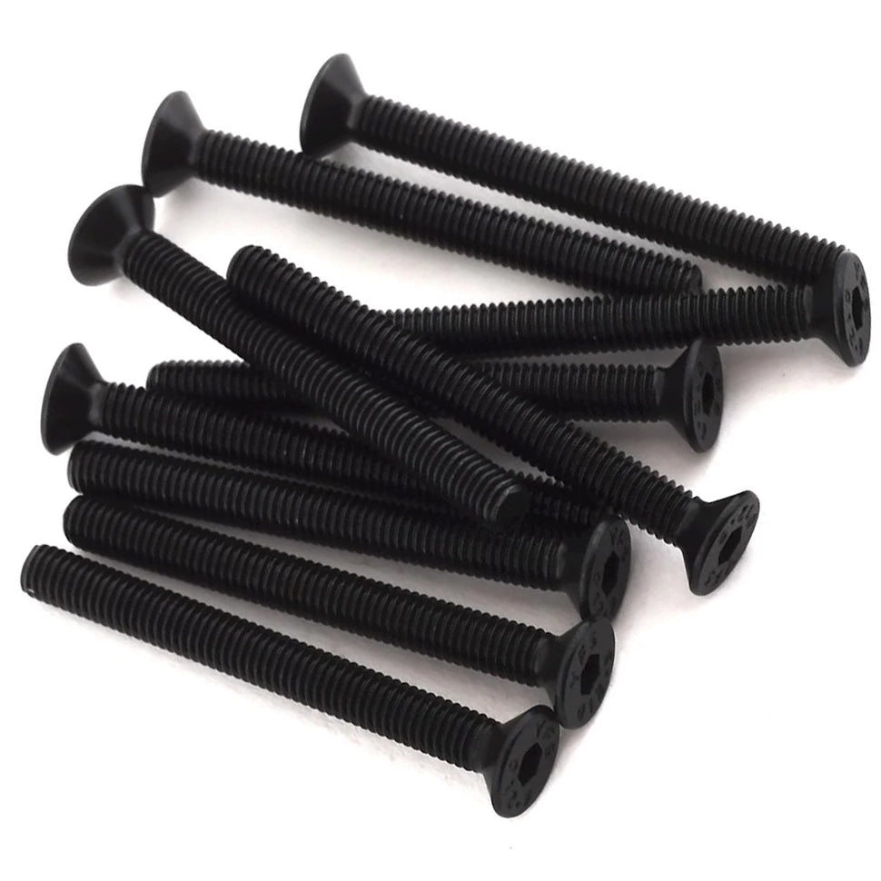 ProTek RC High Strength Flat Head Cap Screws - M3