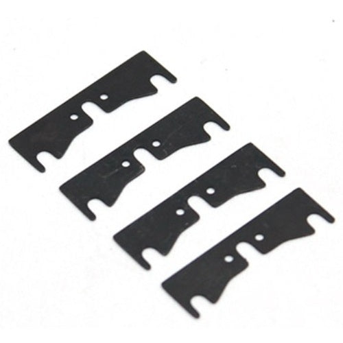 Reflex Racing RX28 0.25mm Laser-Cut Bulkhead Ride Height/Roll Center Shims (4 pcs)