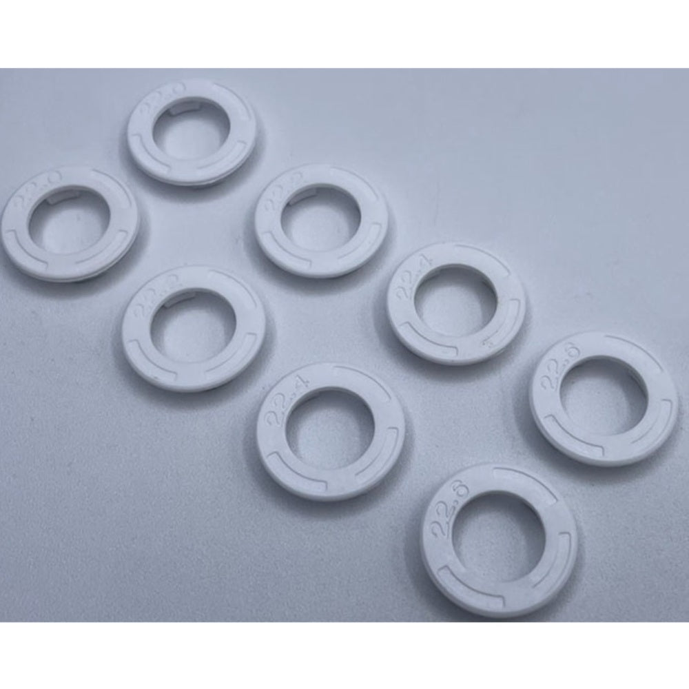Reflex Racing Speed Dish Side Wall Plate Set (22.0,22.2,22.4,22.6) - White