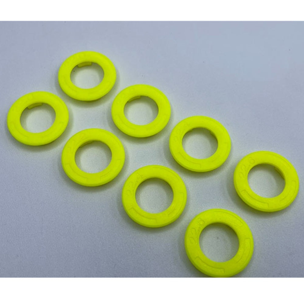 Reflex Racing Speed Dish Side Wall Plate Set (22.40,22.60,22.80,23.00) - Yellow