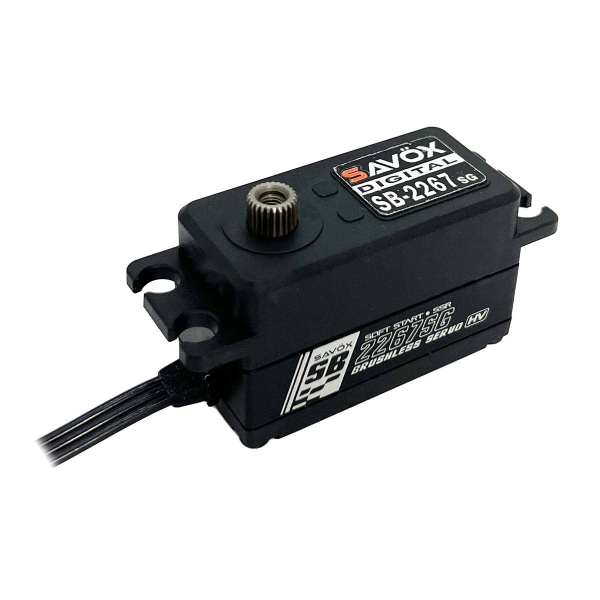 Savox SB-2267SG HV Steel Gear Monster Low Profile Servo - 0.065sec/444.4oz