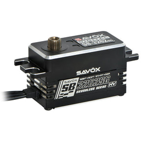 Savox SB-3262SG-BE HV Low Profile Brushless Servo - Black Edition - .065sec/486.1oz