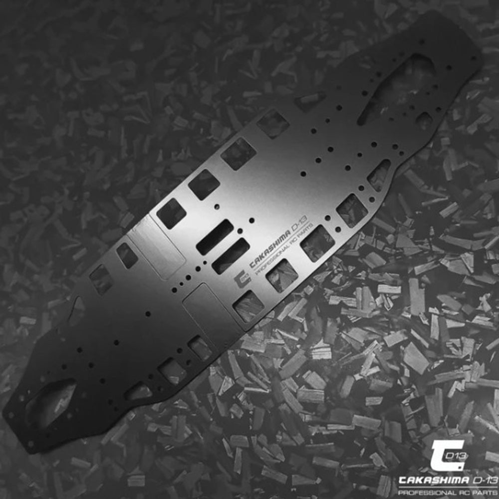 TD13 1.1mm Spring Steel Chassis for TAMIYA TRF421X