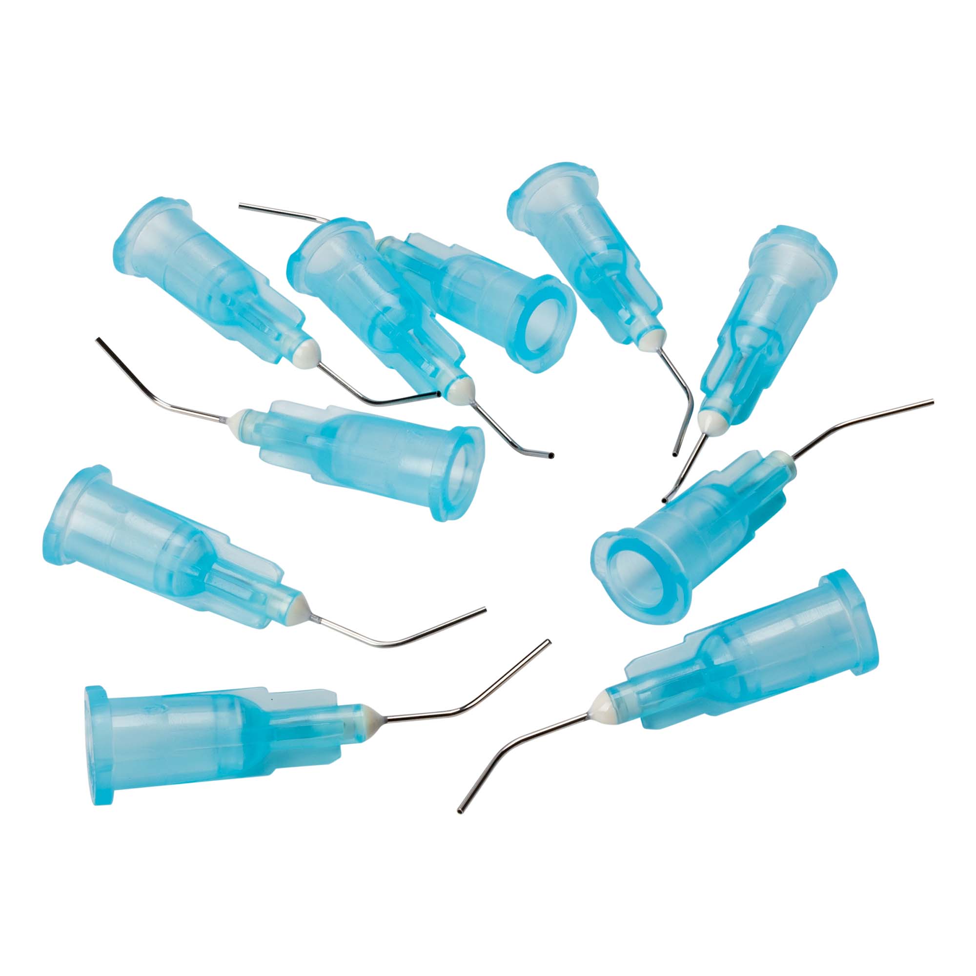 1up Racing HD Curved Steel Glue Tips - Thin - 10pcs