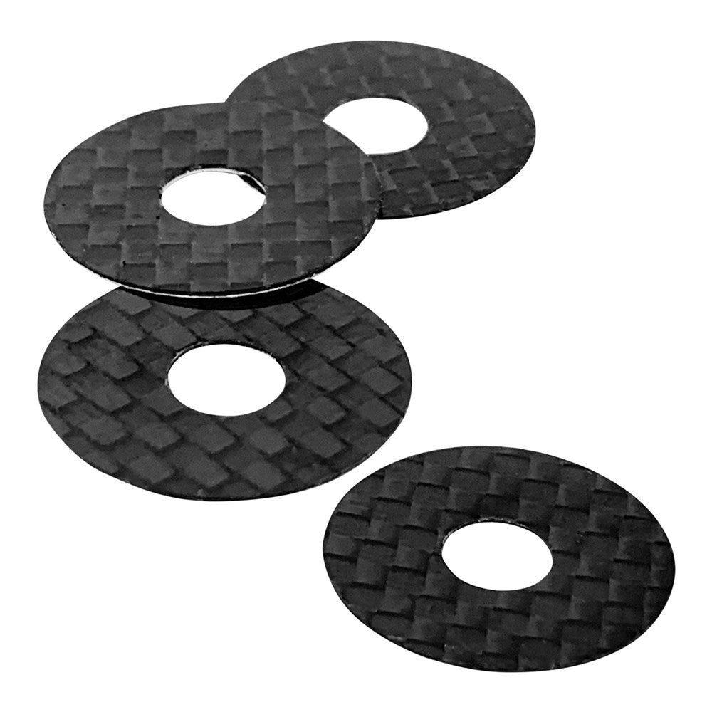 1up Racing CF Protective Body Washers - 6mm Post