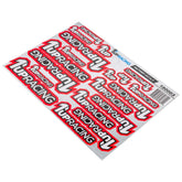 1up Racing Factory Pre-Cut Decals - Red