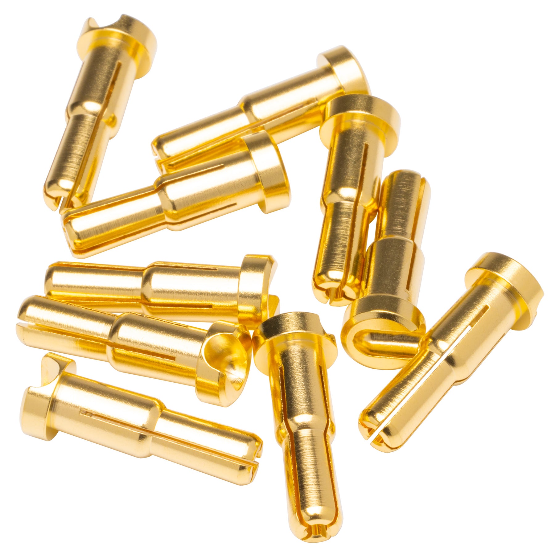 1up Racing LowPro 4-5mm Stepped Bullet Plugs - 10pcs