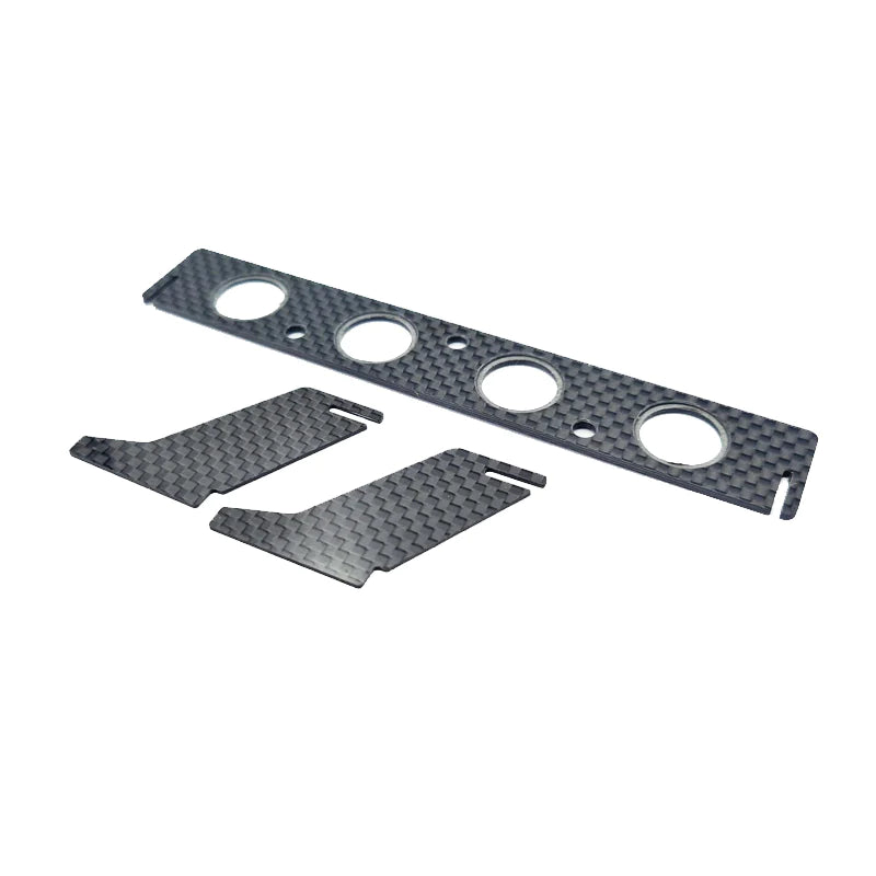 RC MAKER 3D Pro Carbon Parts Tray Rebuild Bridge - 1/10 TC