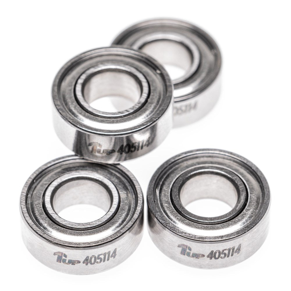 1up Racing Competition Ball Bearings - 5x11x4mm - 4pcs