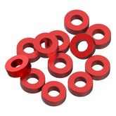 1up Racing Precision Aluminum Shims - 3x6x2mm - Red