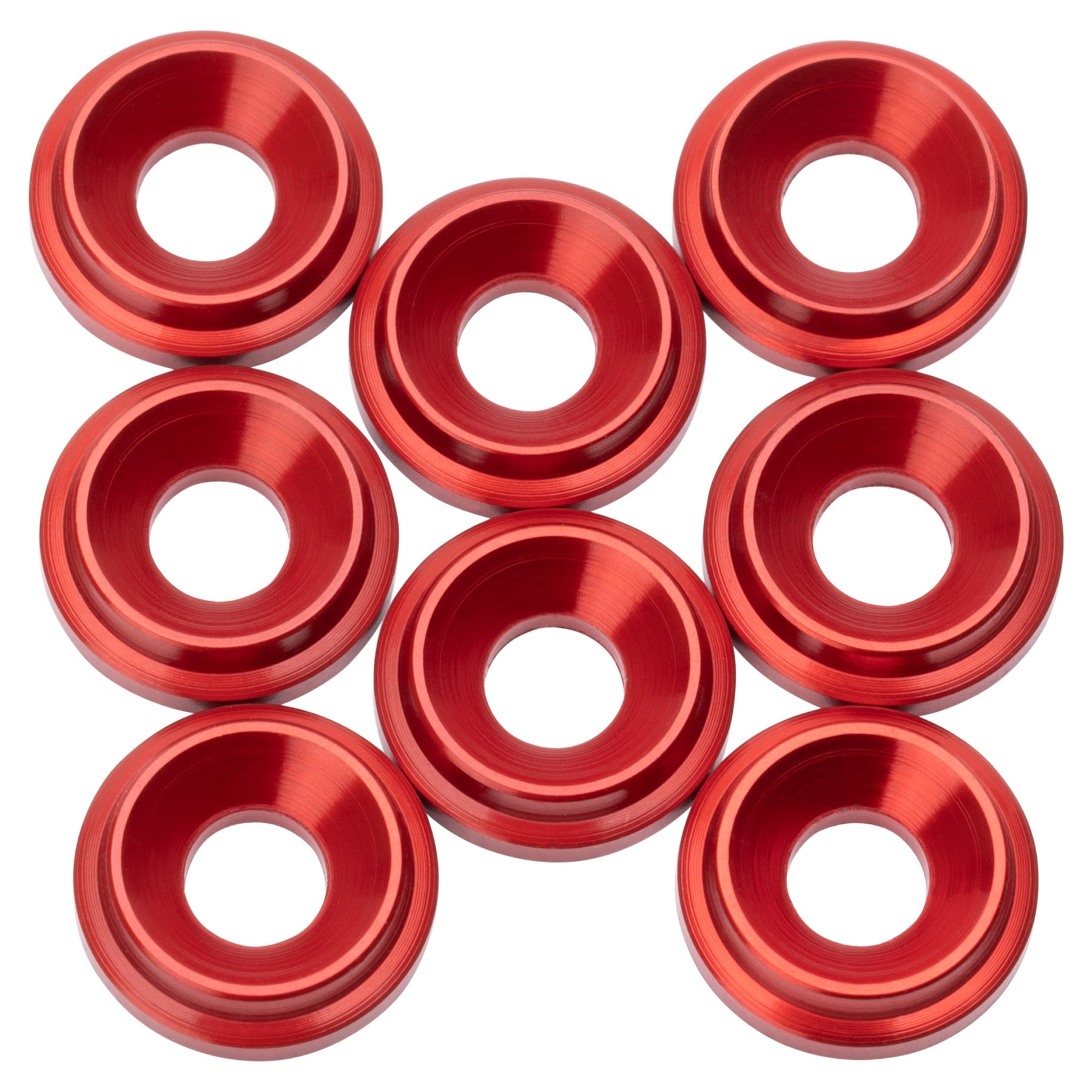 1up Racing 7075 LowPro Countersunk Washers - M3