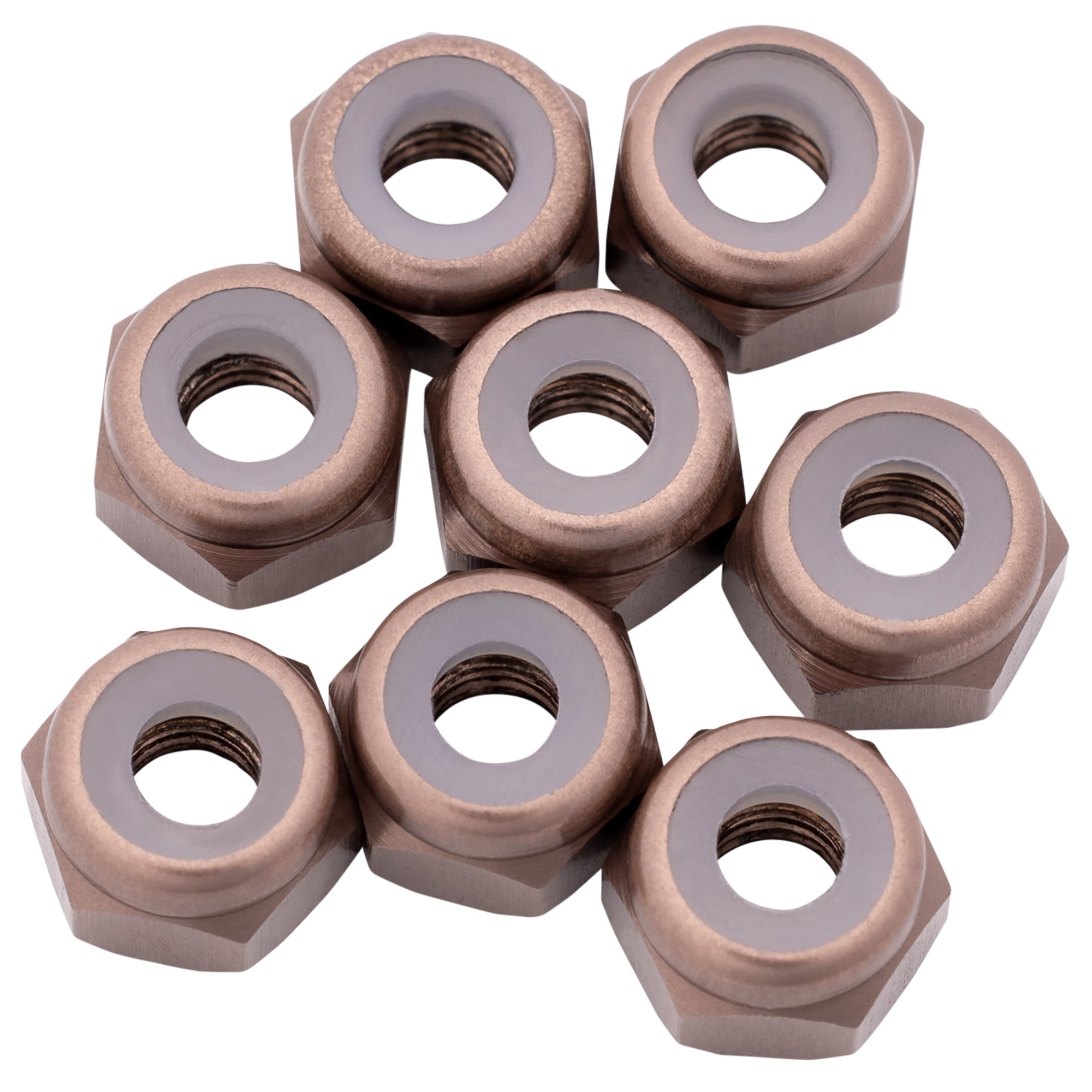 1up Racing 7075 Aluminum Locknuts - M3