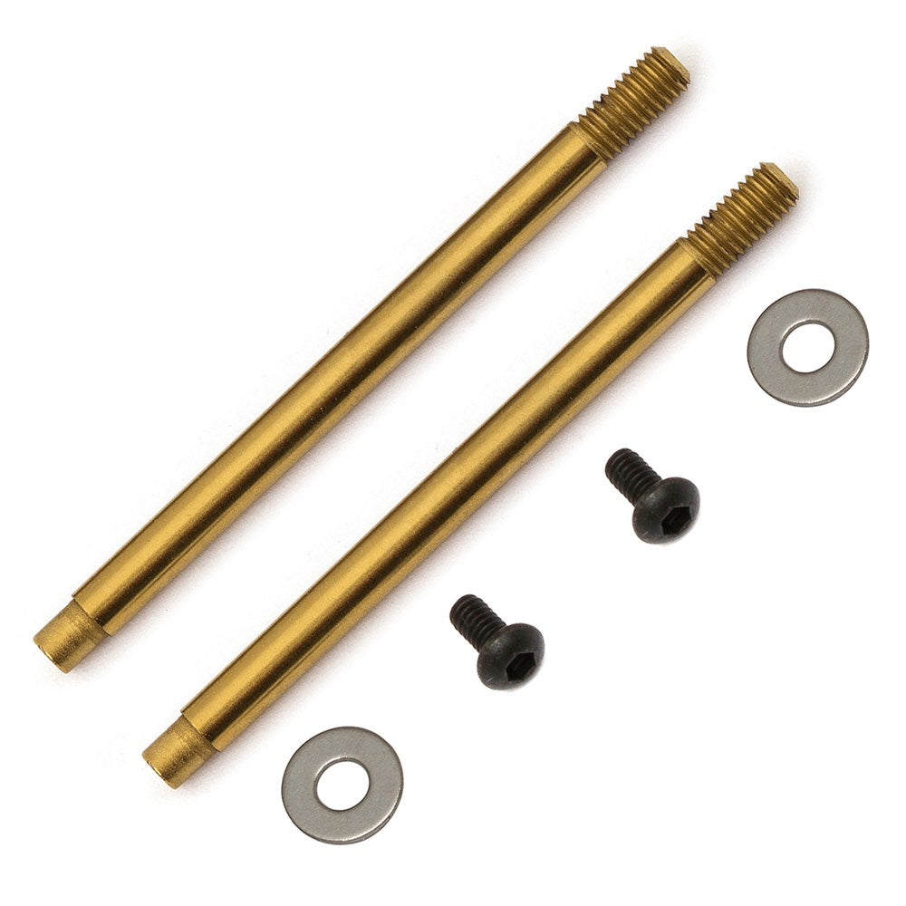 Team Associated 23mm TiN Shock Shafts - v2