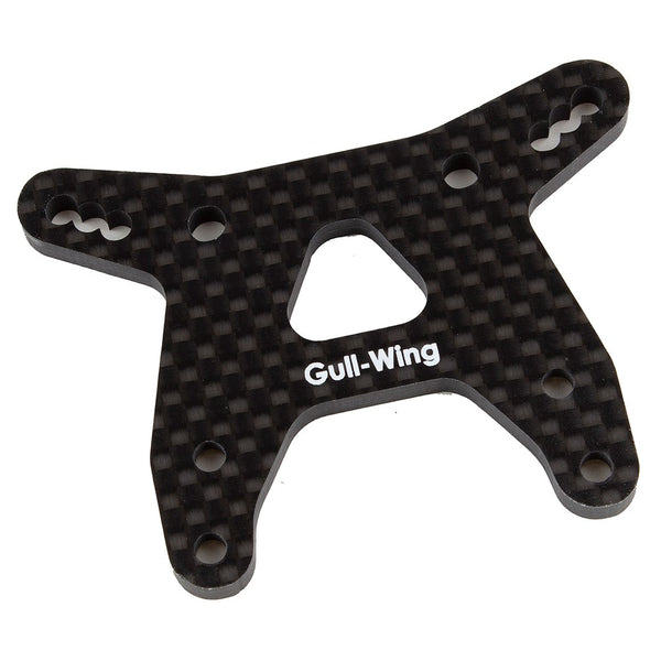thumbnail image 2 of Associated Team 7445 T4 Rear Carbon Shock Tower - Replacement Part For RC Vehicles 2 of 10