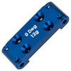 FT B6.4 Aluminum 0 Deg. Front Bulkhead - Blue