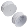 Team Associated 4wd Front Wheels - 2.2in 12mm Hex - White