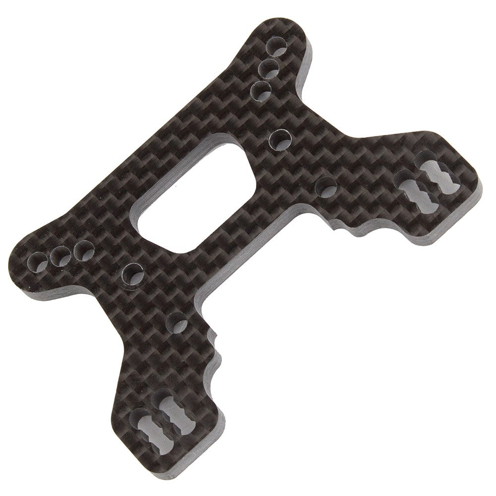 Team Associated B74.1 23mm Carbon Fiber Front Shock Tower