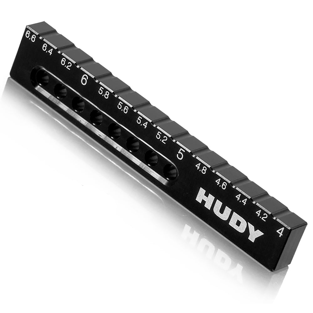 HUDY Ultra-Fine Chassis Droop Gauge - 4.0-6.6mm