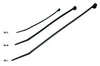 MuchMore Racing Black Zip Ties - 20pcs
